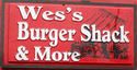 Wes's Burger Shack Logo